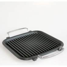Grill żeliwny emaliowany "Atollo" cm.25x25